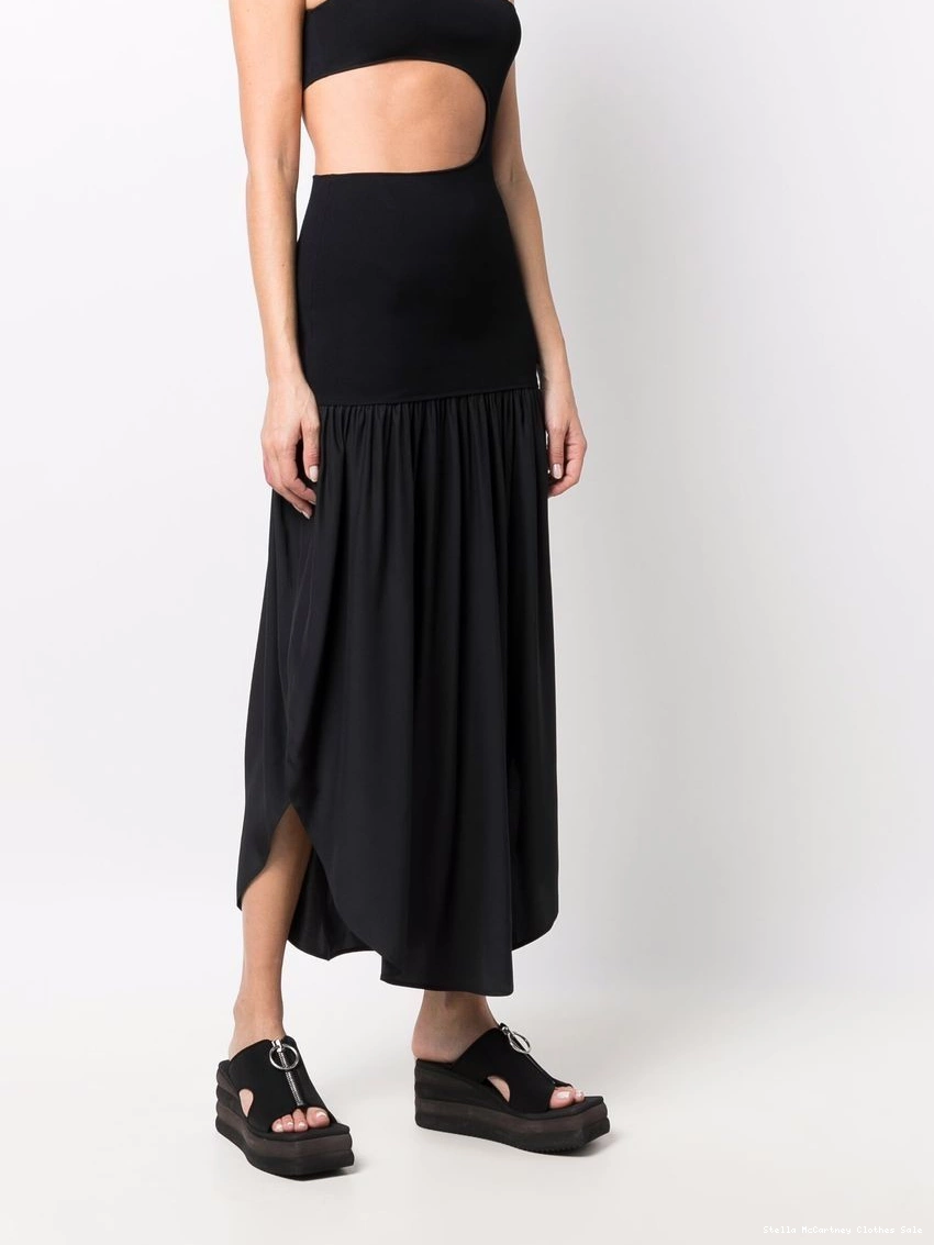 Cheap asymmetric Women dress Stella cut-out sleeveless McCartney 0327
